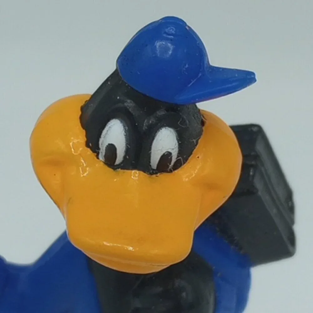 Vintage Arby's WB Looney Tunes Daffy Duck Fun Figures PVC 1989